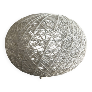 Lampe à poser en corde