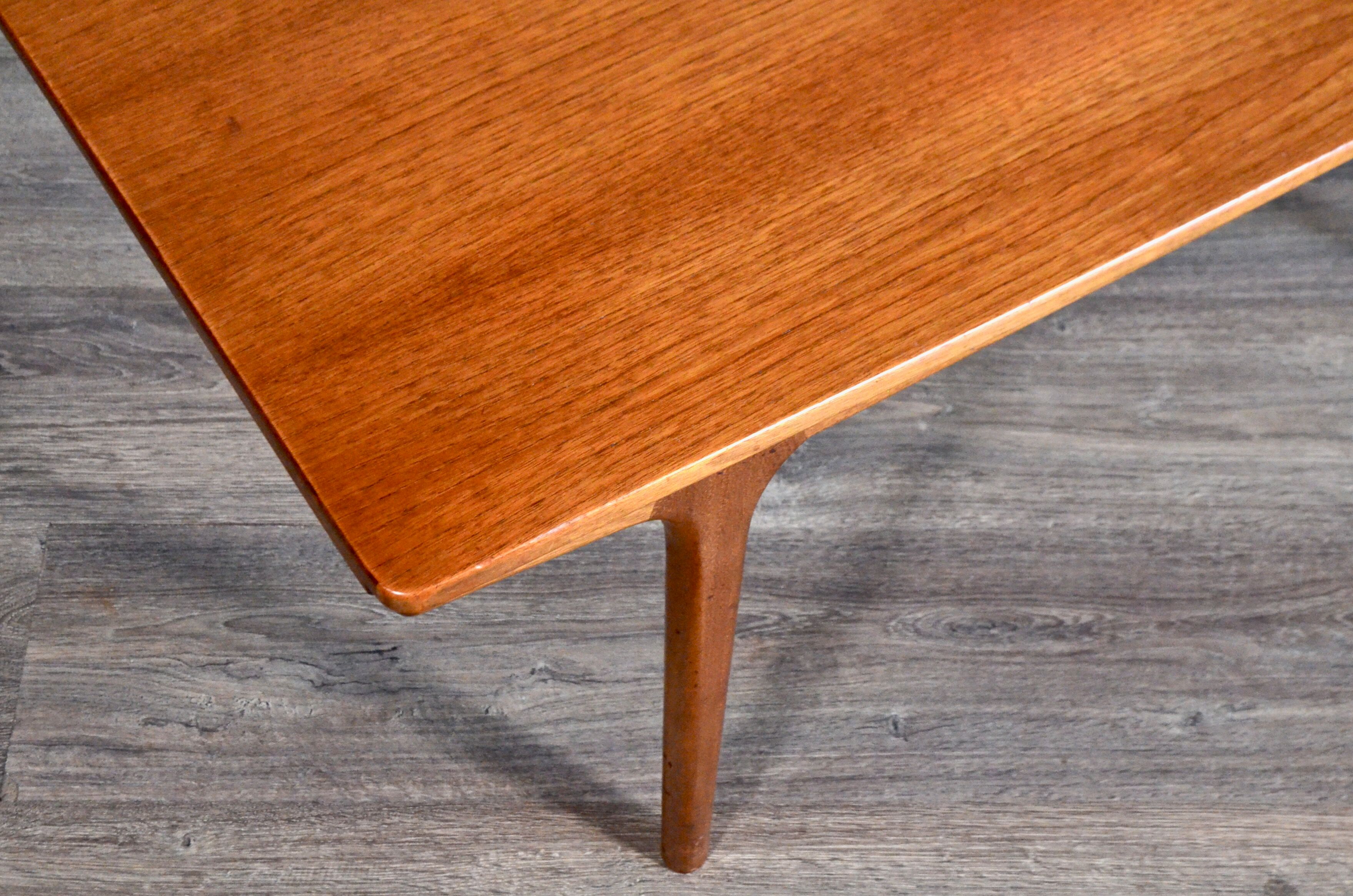 Midcentury teak extending coffee table by Mcintosh