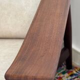 Fauteuil scandinave en teck, années 1960
