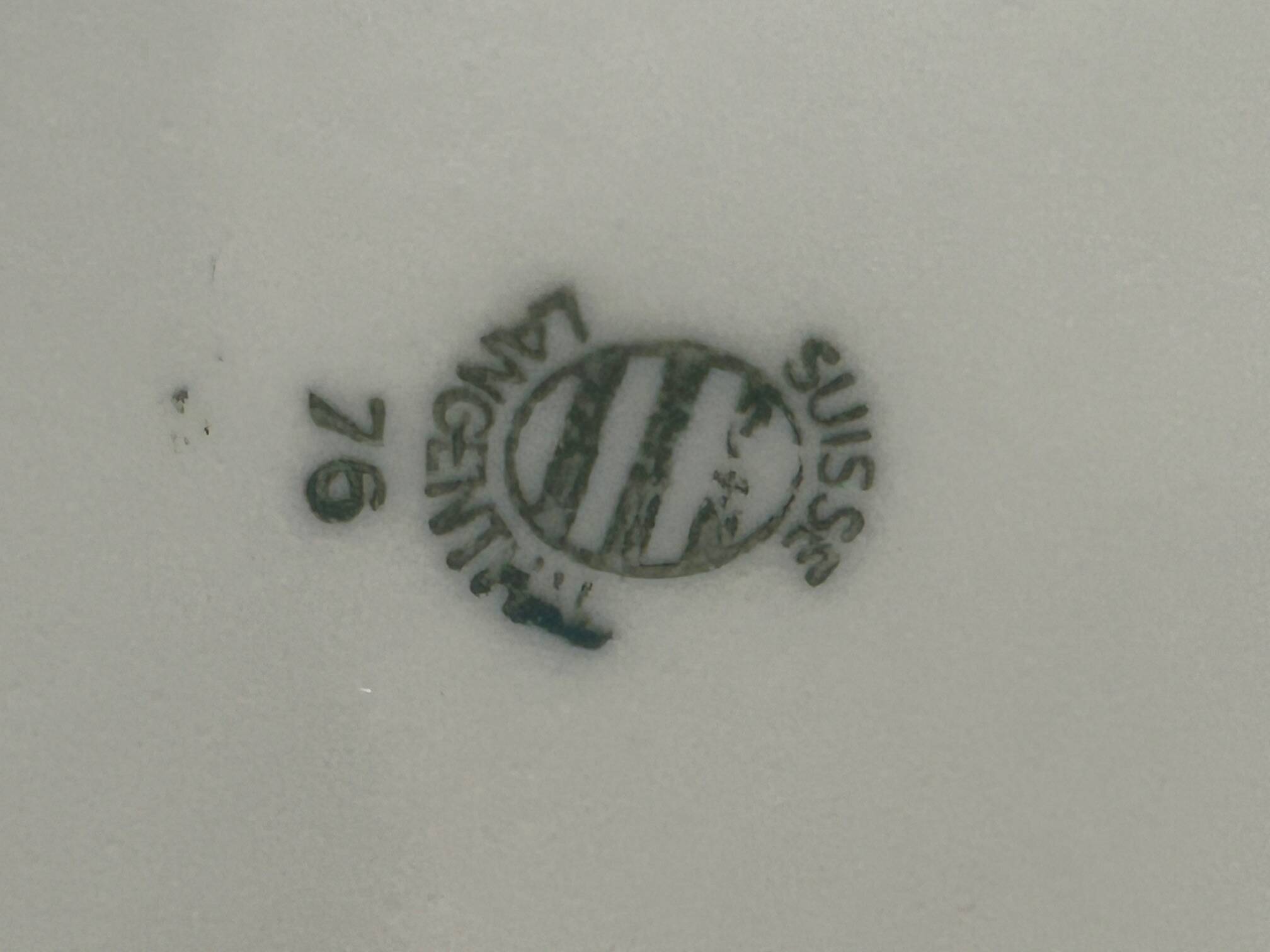 tea or coffee service in porcelain Langenthal, 1970