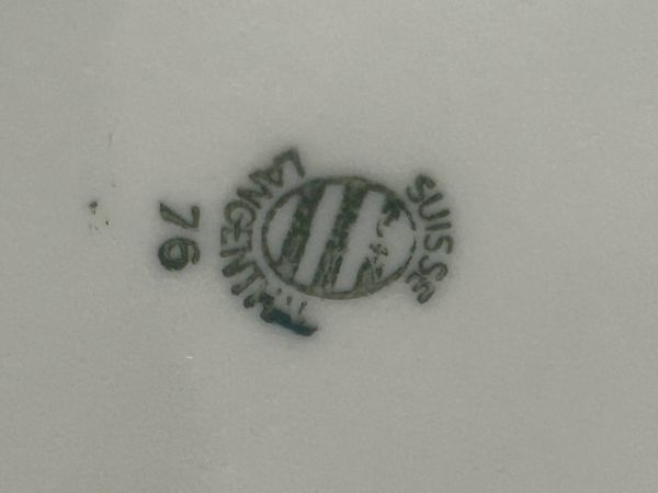 service à thé ou café en porcelaine Langenthal, 1970
