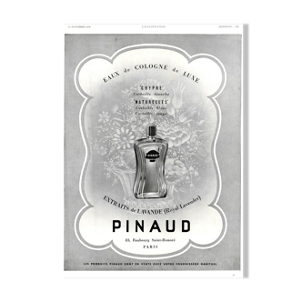 Vintage poster 30s Pinaud perfume