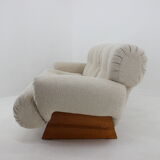 1970s Design Italian Sofa in Bouclé