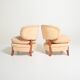 Pair of armchairs by Otto Schulz for Boet, 1940s