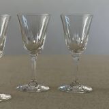 6 Saint Louis liqueur glasses 1950