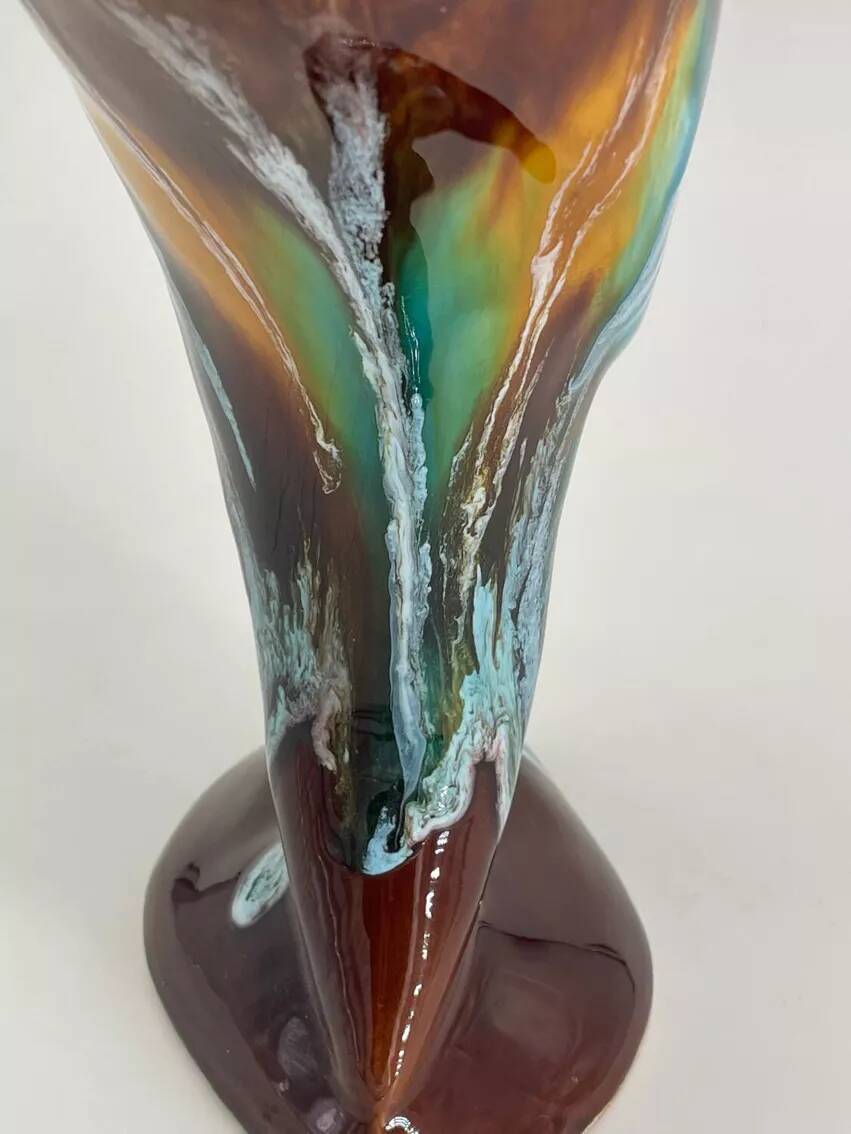 Vallauris vase in ceramic from the 1960s.