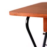 1960s bedside table with metal legs