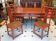 Set of 1 table + 6 antique Chinese chairs.