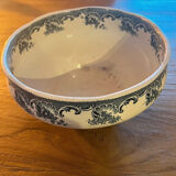 Salad bowl in Iron Earth Moulin des Loups model La Vallière