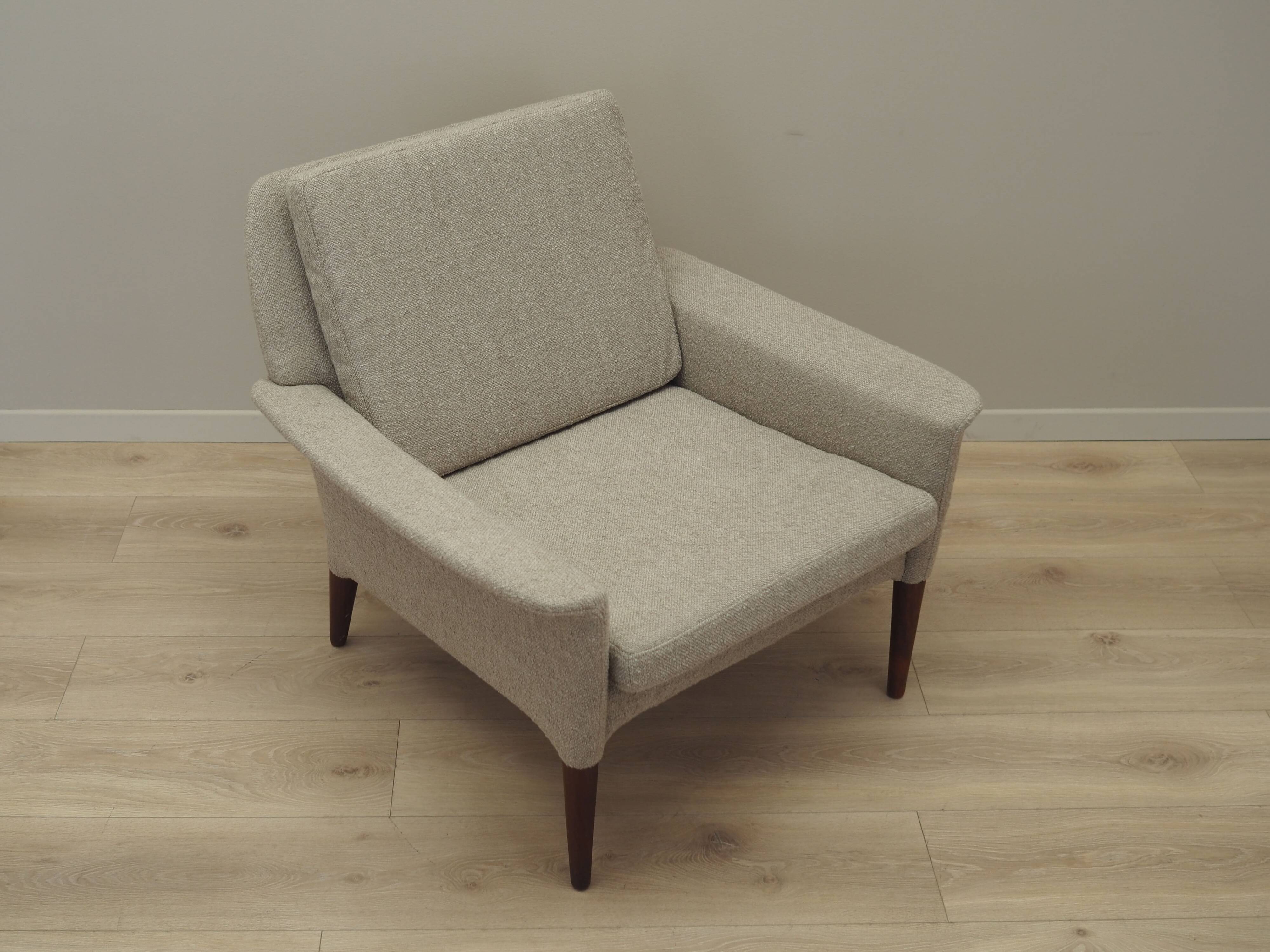 Fauteuil en palissandre, design danois, années 1960, production : Brdr. Andersen
