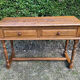 Ancienne console de ferme en bois Massif