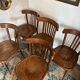 7 chaises bistrot