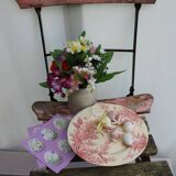 GIEN porcelain footed bowl