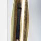 Vintage glass wall sconce from the 1960s in brass, mid-century light.