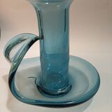 Blue candlestick