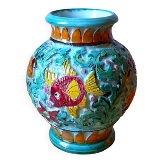 Cerdazur 60s fish vase