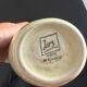 Glazed stoneware sugar bowl jars