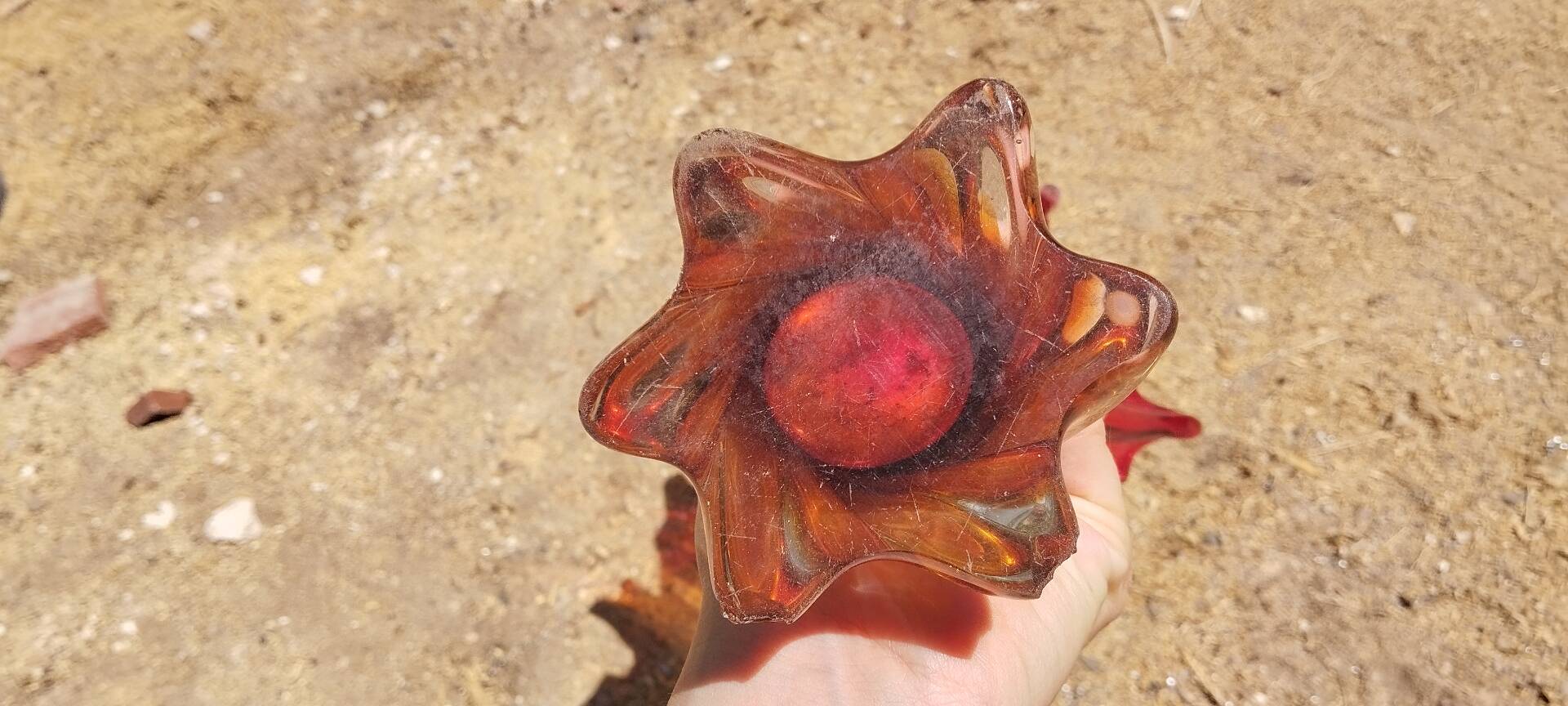 Murano glass vase