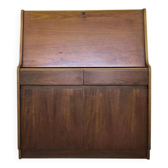 Vintage Scandinavian teak secretary