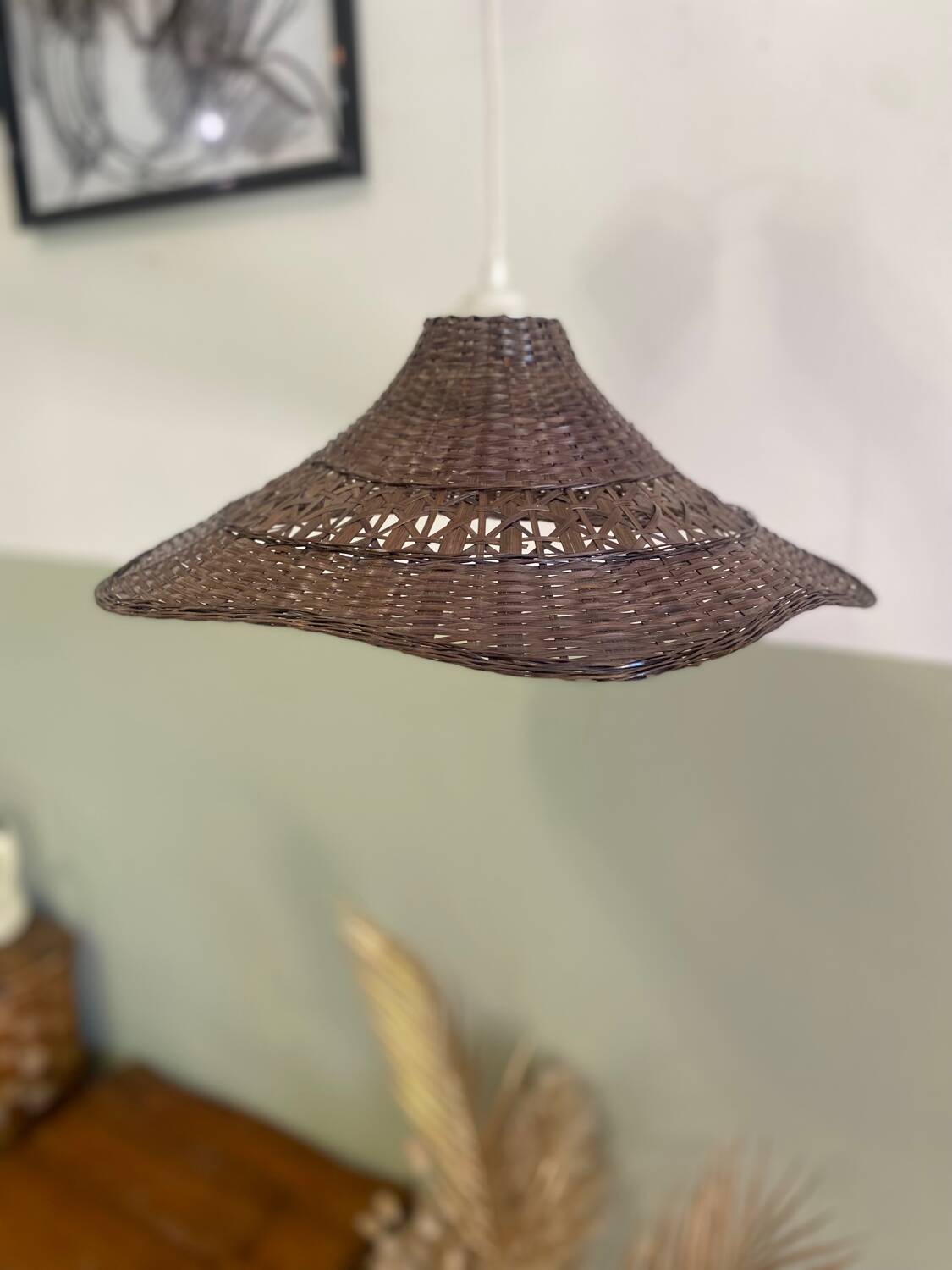 Suspension osier vintage