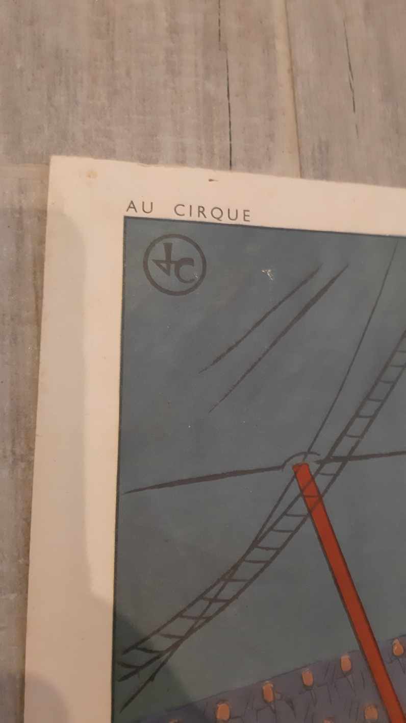 Affiche scolaire pédagogique Rossignol