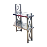 Steel console made in Italy, 1970s