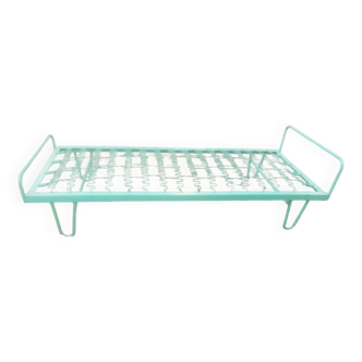 Lit metal vert vintage