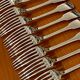 12 Christofle Cluny old Paris forks 20.5 cm very good condition