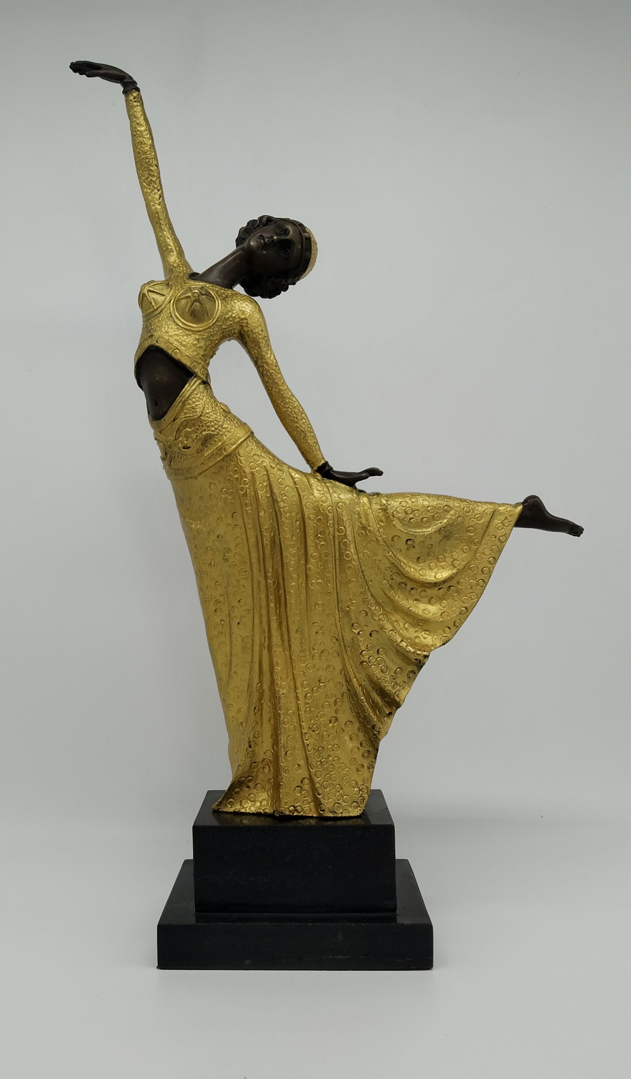 Demeter Chiparus - Bronze à double patine