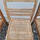 Set de 4 chaises  de sinistrés René Gabriel