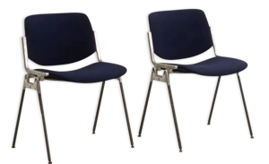Lot de 2 chaises castelli,