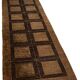 Tapis Oushak en laine noué à la main, 77 cm x 281 cm