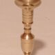 Pair of brass candle holders from the 50s