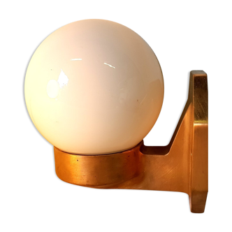 Appliques murales en laiton art déco années 30