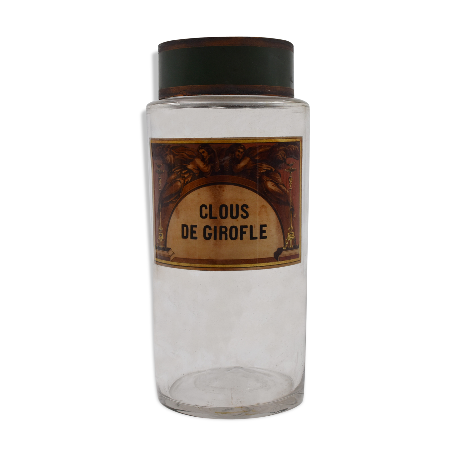 Bottle of ancient aphoticaria Cloves