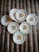 12 antique deep plates "Capri"