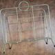 Vintage brass magazine rack – Wire design – 1950s/60s