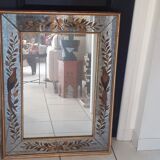 Silkscreened mirror from the 1960s