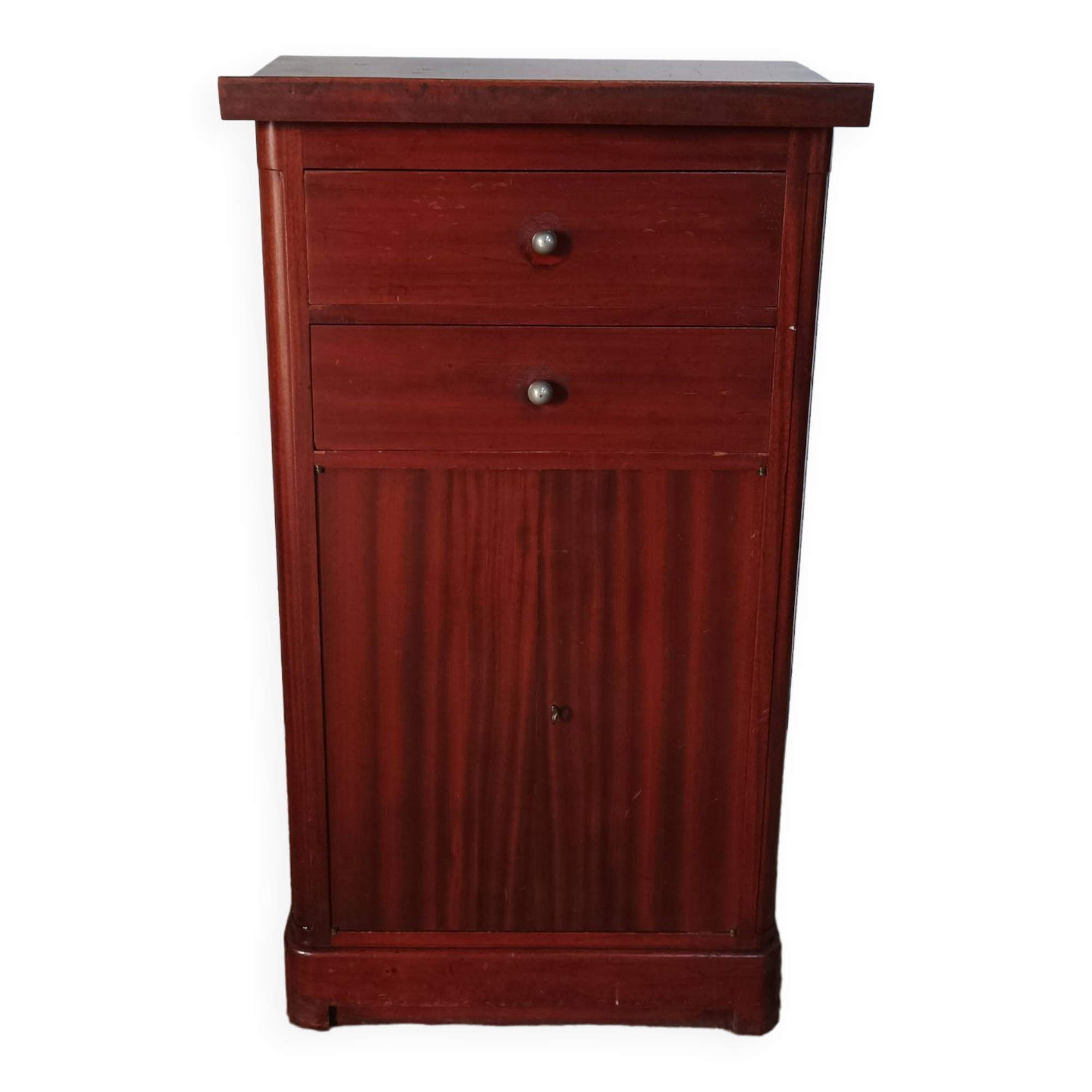 Mahogany entrance cabinet