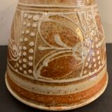 Signed ceramic pitcher or decanter