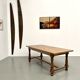 Oak and cherry table – 1970s