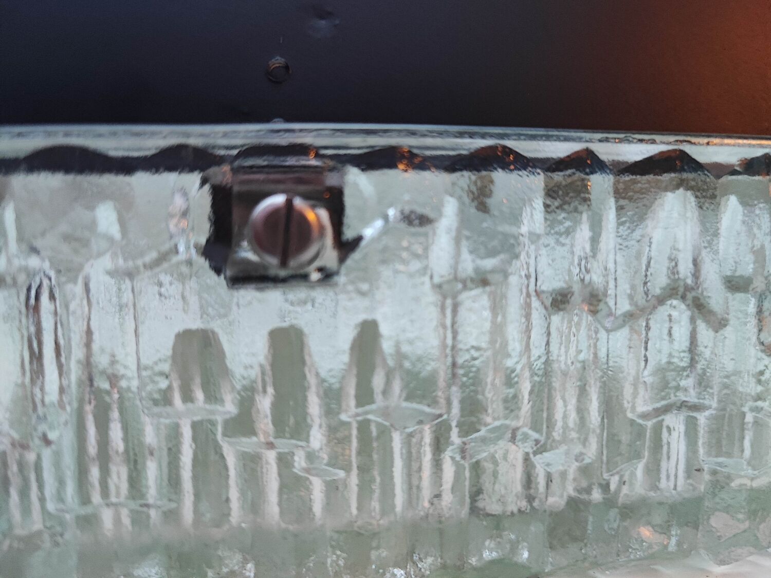 HOLOPHANE glass wall light