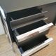 Vintage Bauhaus style metal sideboard from the 1970s
