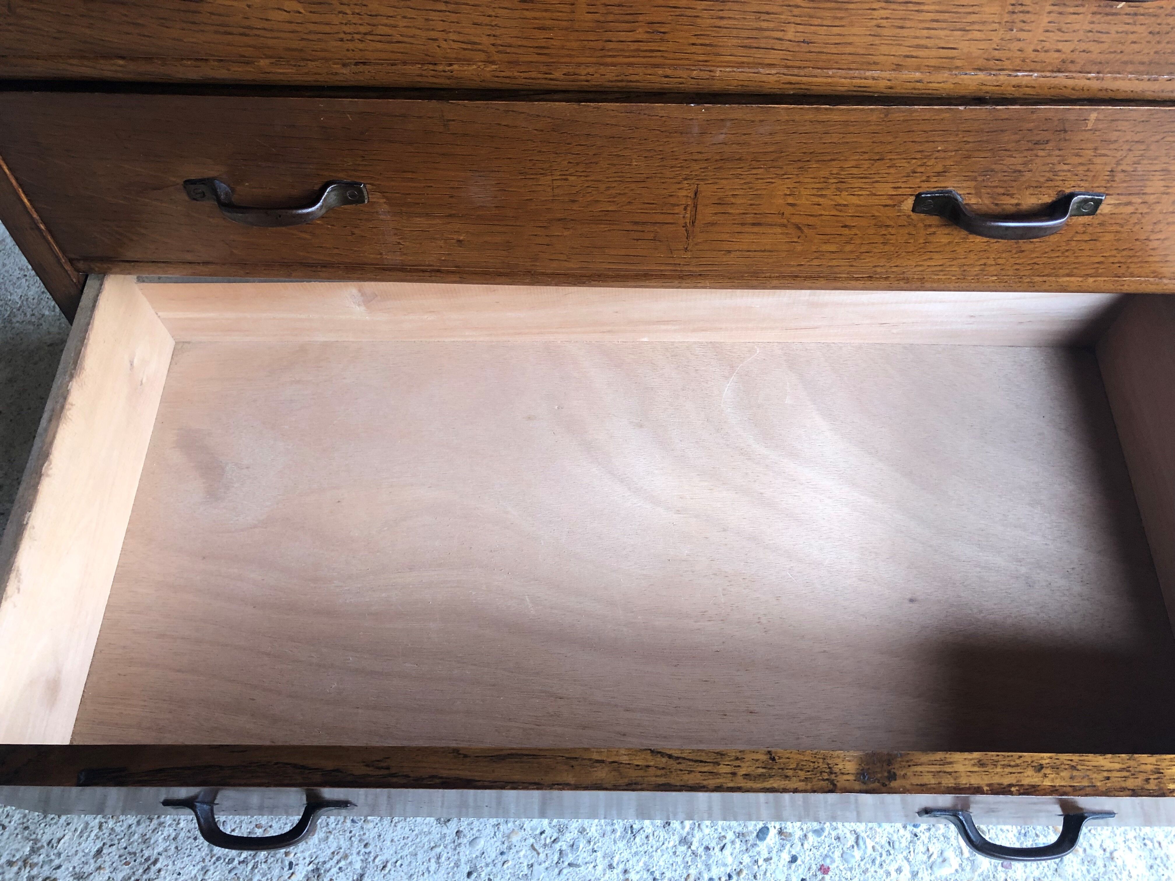 Vintage chest of drawers with 4 drawers, 50s /60