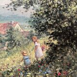 Tableau Enfants en promenade