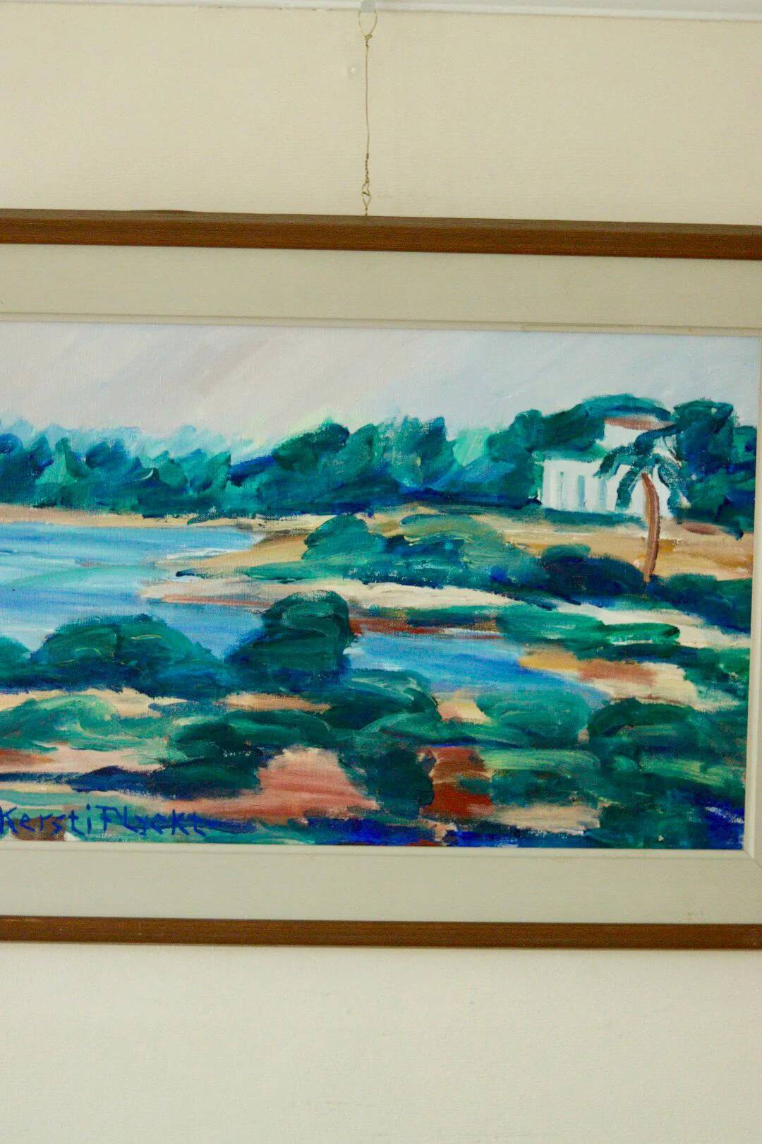 "Mediteranean Landscape" by Kersti Flyckt