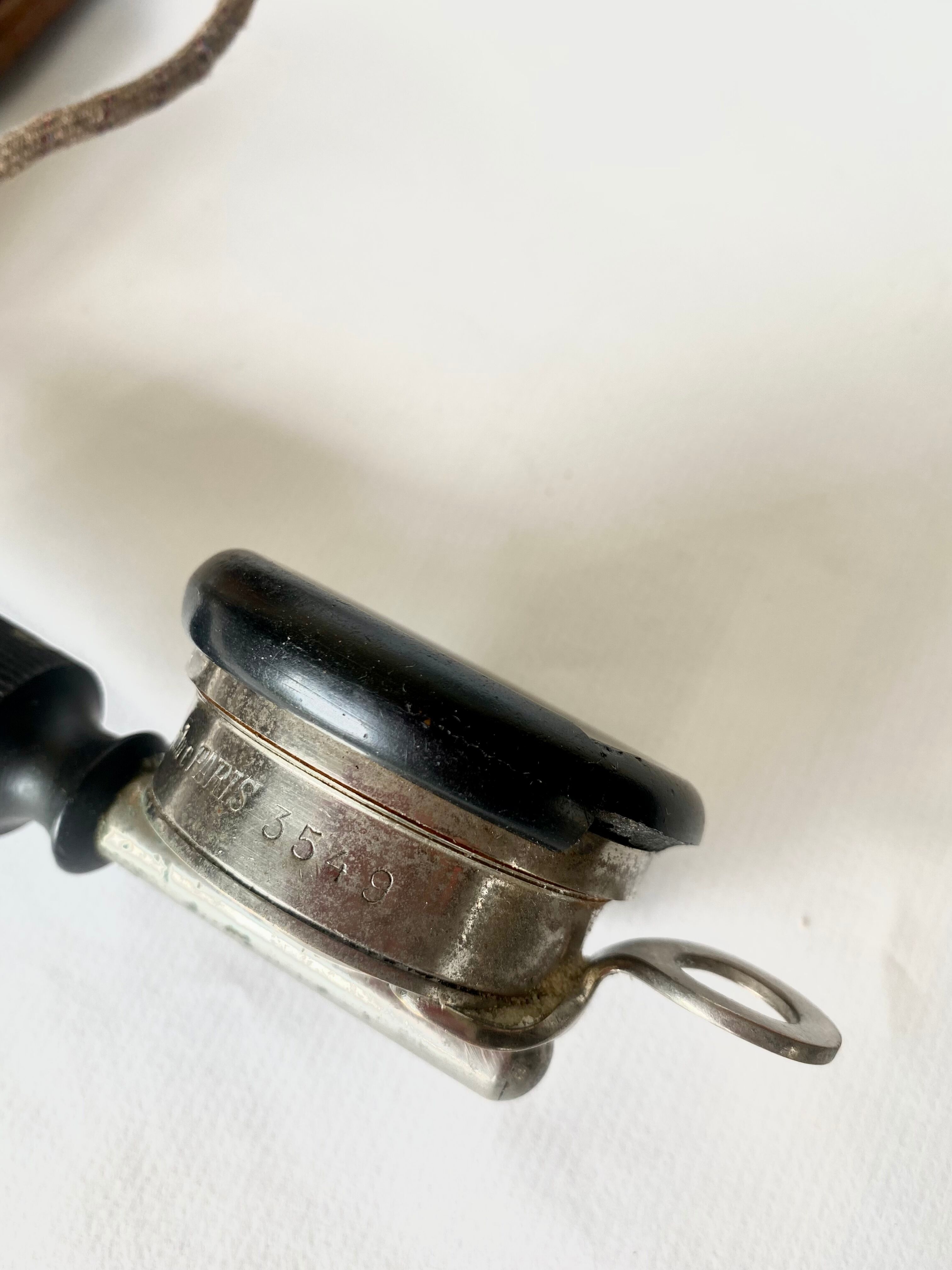Téléphone bois à manivelle 1920