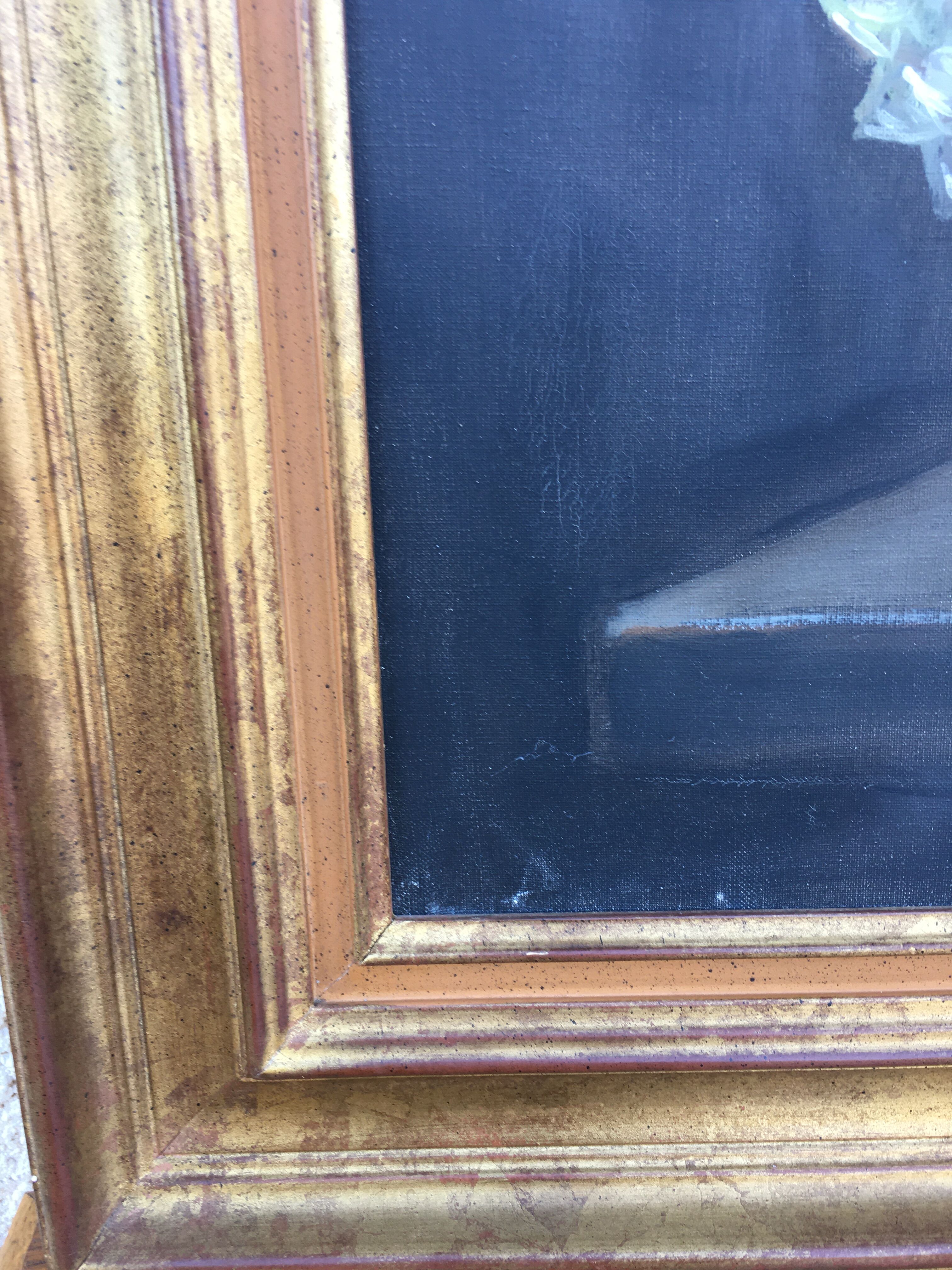 Painting on canvas bouquet of flowers