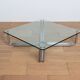 Table basse en verre 100x100x30