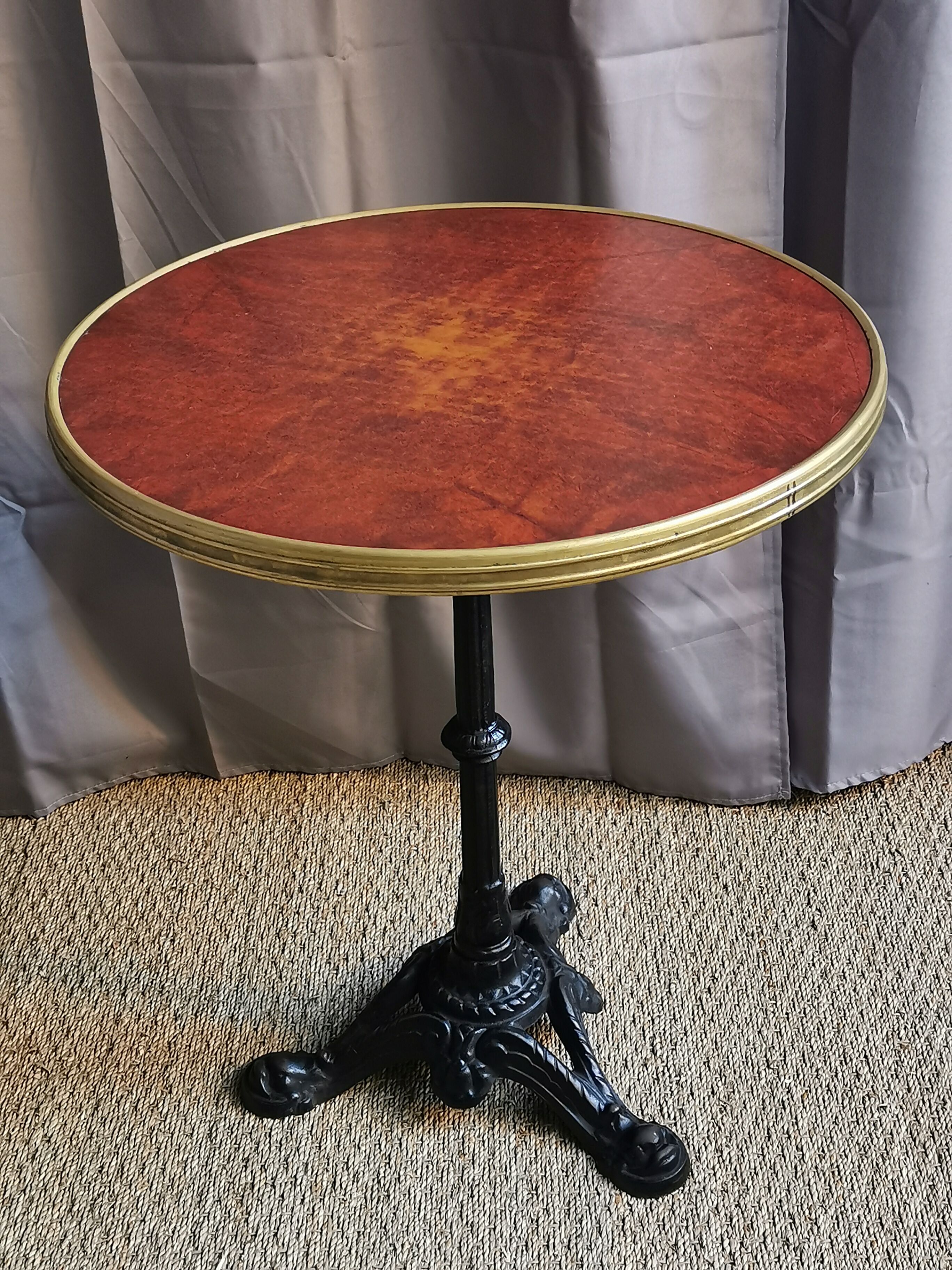 Guerin of vintage bistro "brown veined tray"